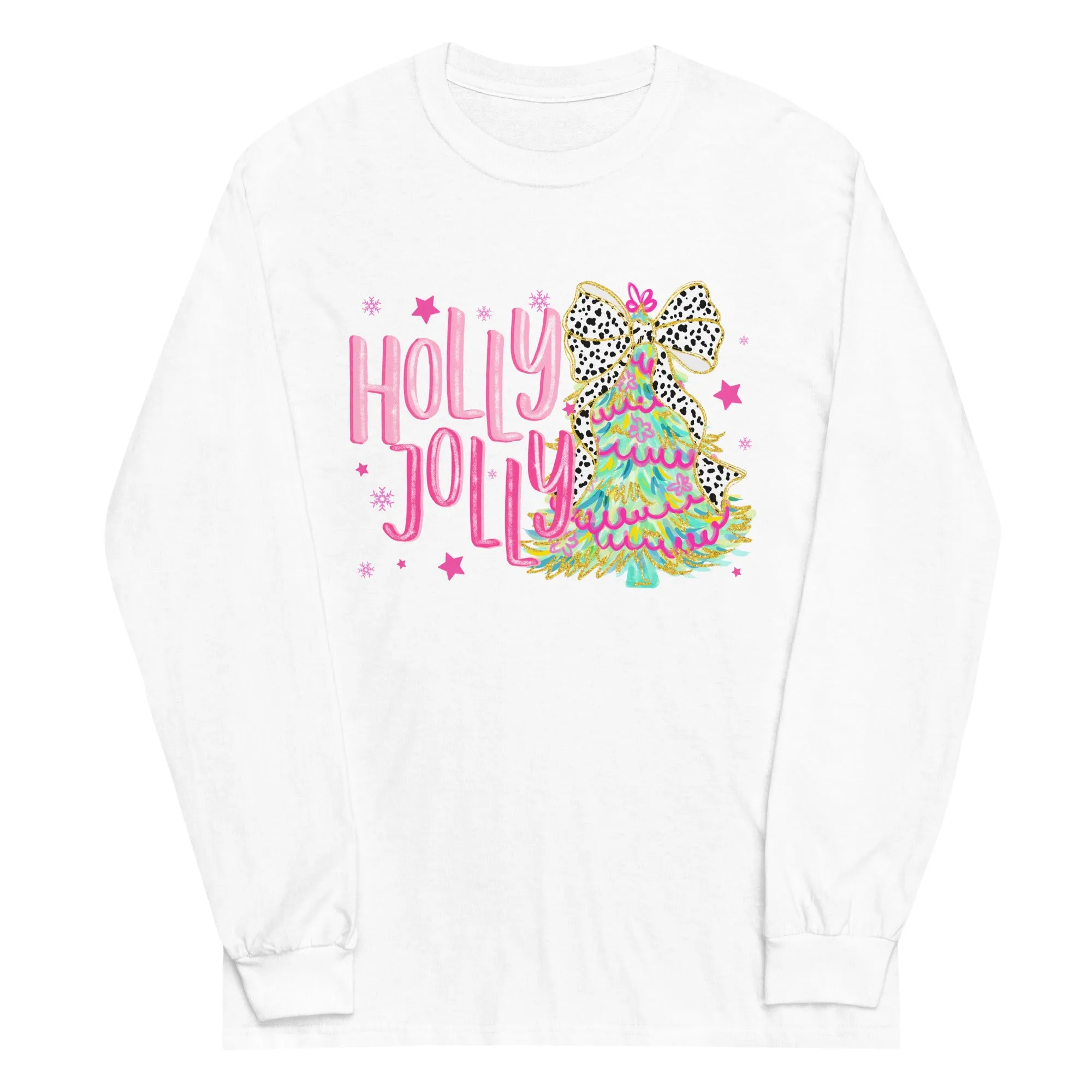 Holly Jolly Unisex Long Sleeve Shirt