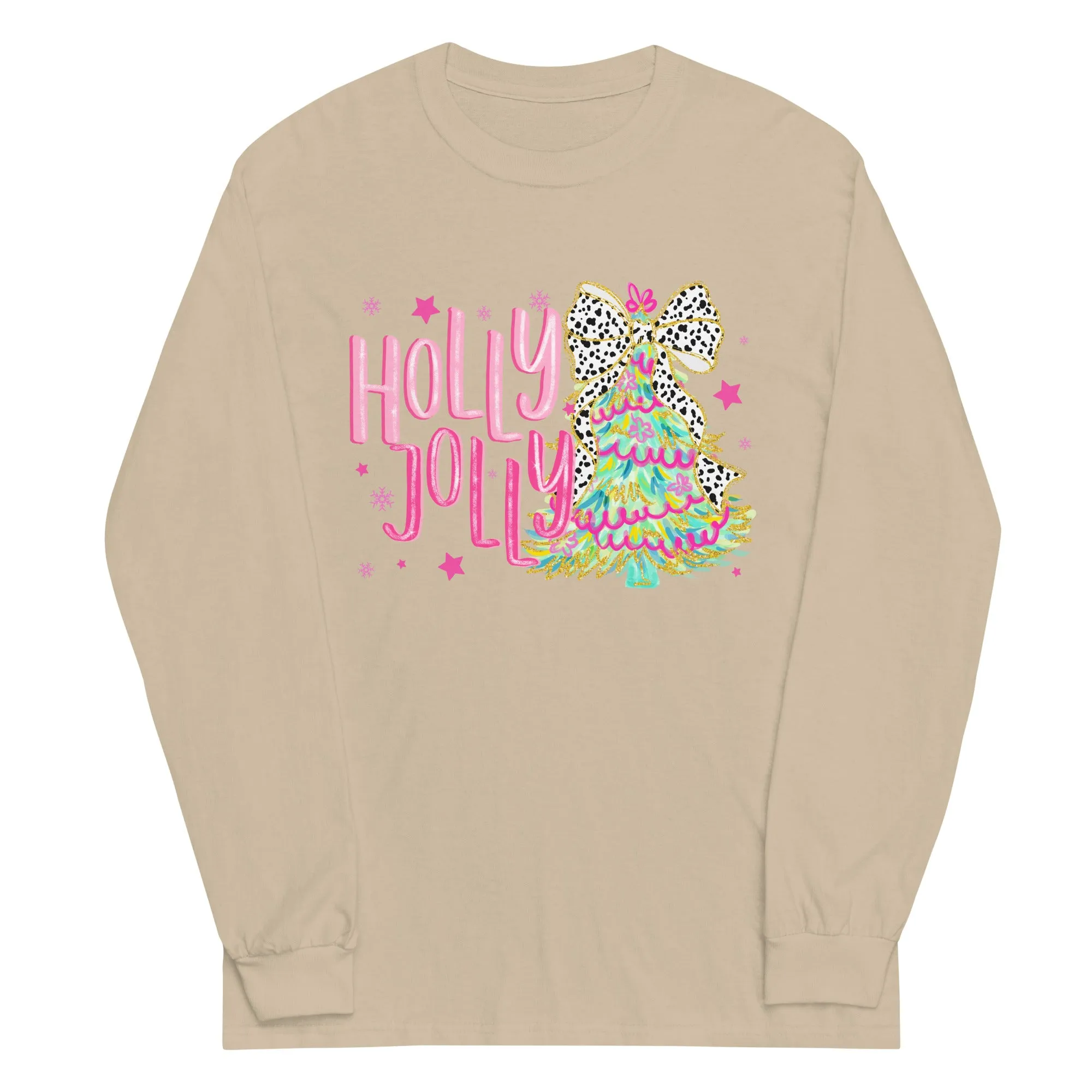 Holly Jolly Unisex Long Sleeve Shirt