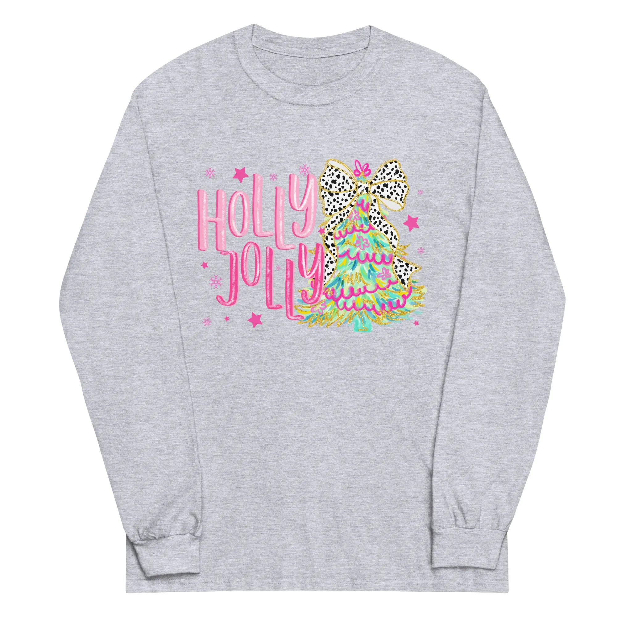 Holly Jolly Unisex Long Sleeve Shirt