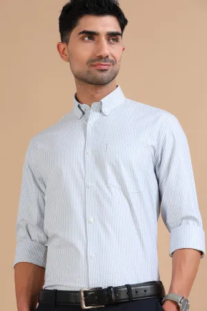 Horizon Striped Button-Down
