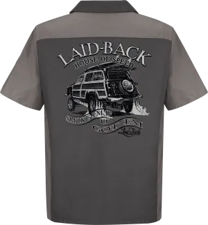 House of Speed Woodie 2-Tone Mechanic Shirt