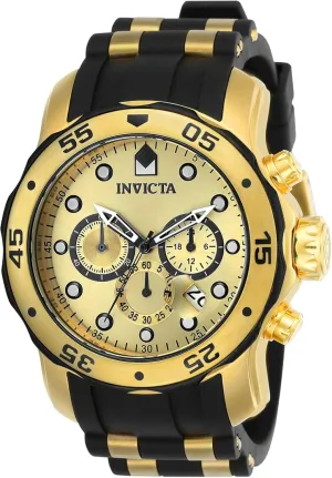 Invicta Men's 17885 Pro Diver Analog Display Swiss Quartz Black Watch
