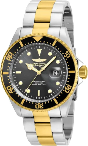 Invicta Men's 22057 'Pro Diver' Quartz Stainless Steel Two Tone Bracelet Watch
