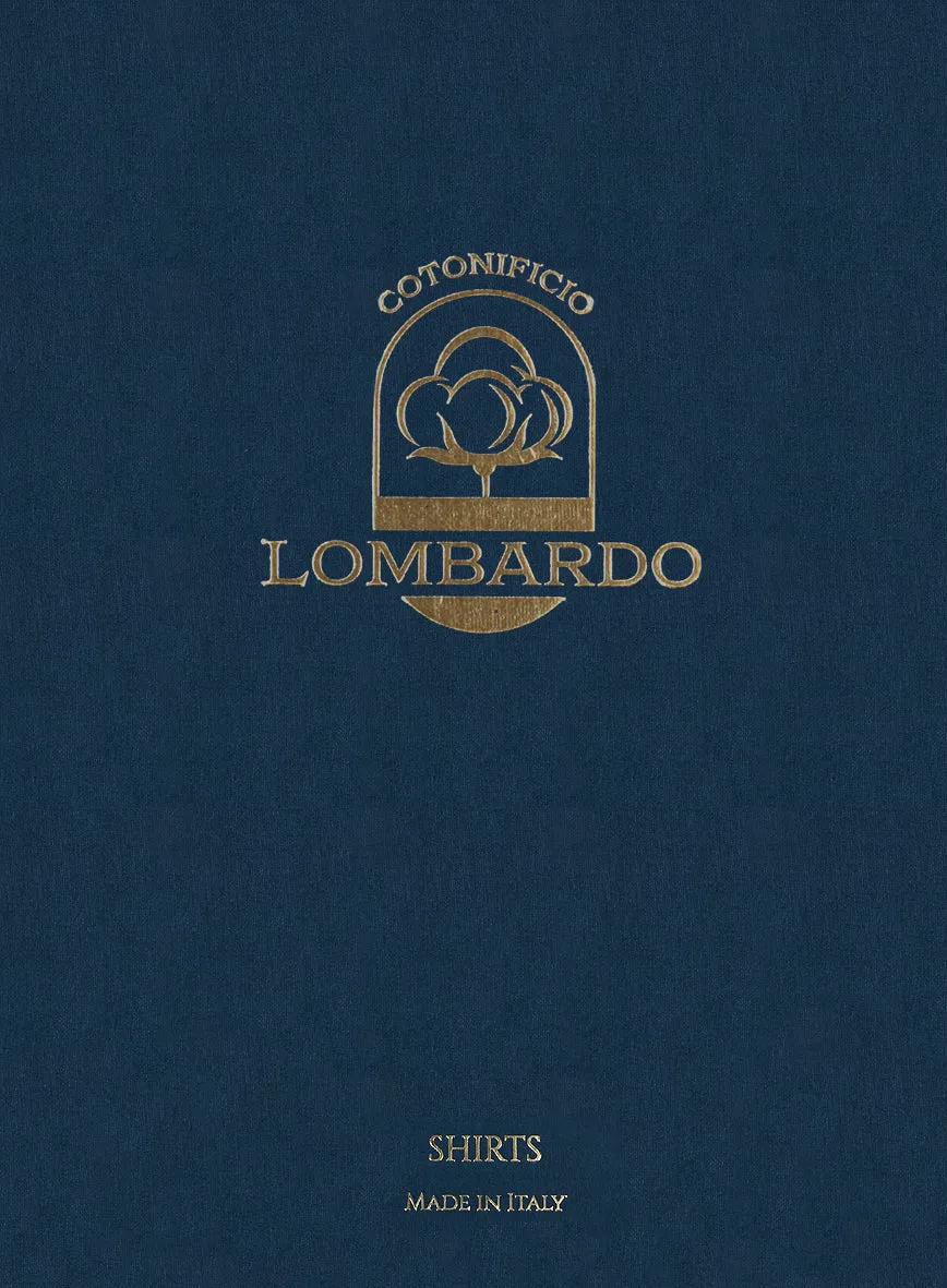 Italian Lombardo Mariner Blue Stripes Shirt