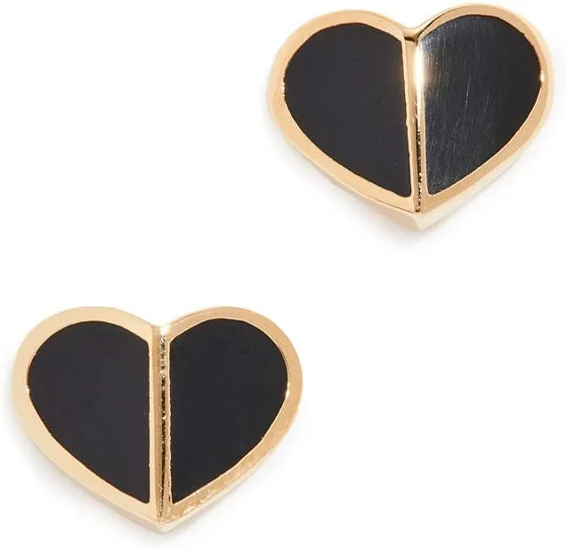 Kate Spade New York Heritage Spade Small Heart Studs Earrings