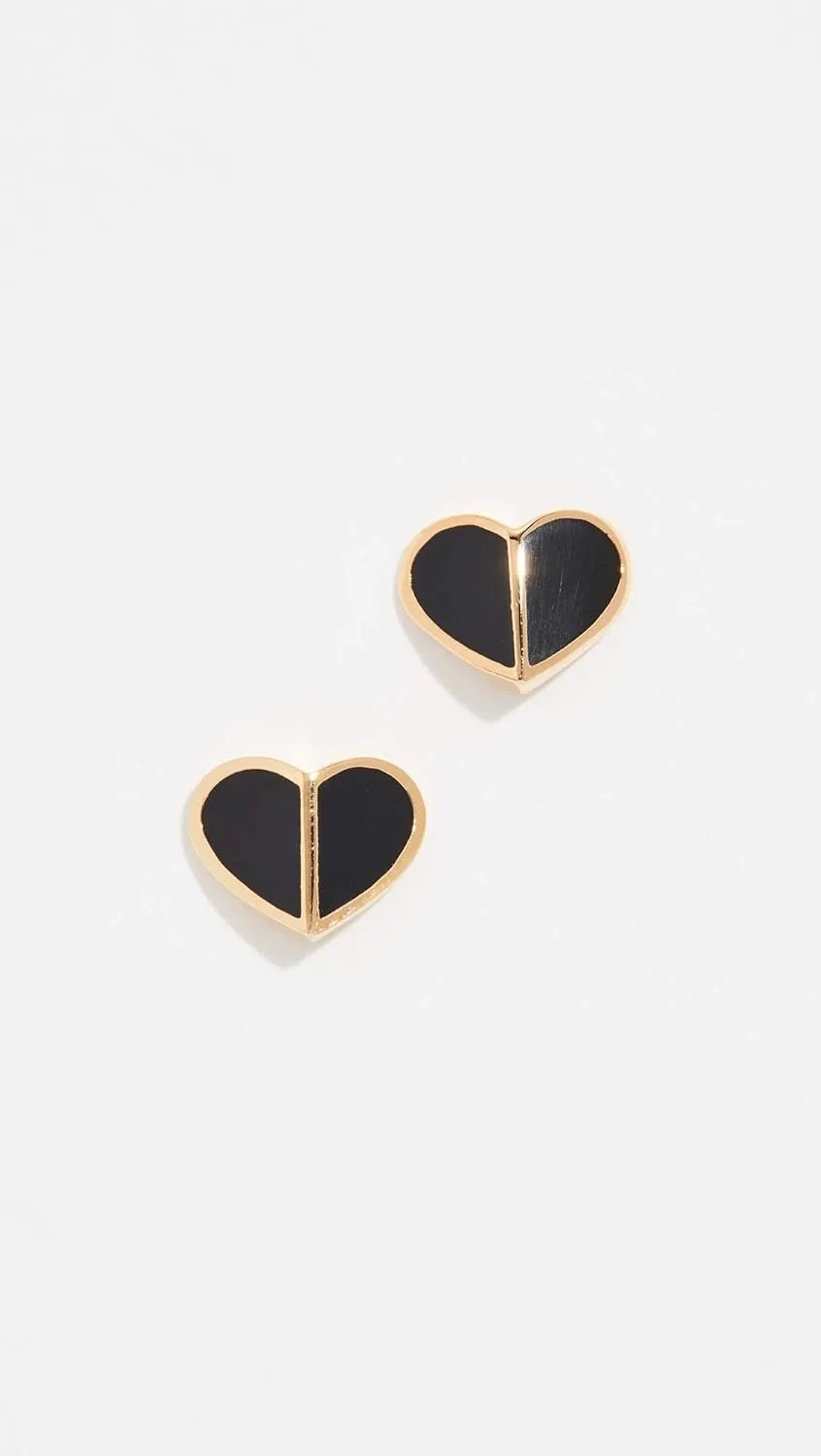 Kate Spade New York Heritage Spade Small Heart Studs Earrings