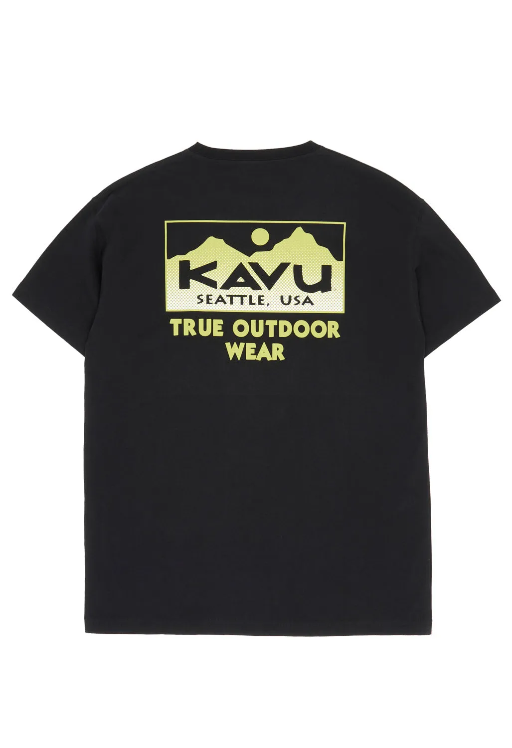 KAVU Men's True Gradient Tee - Black