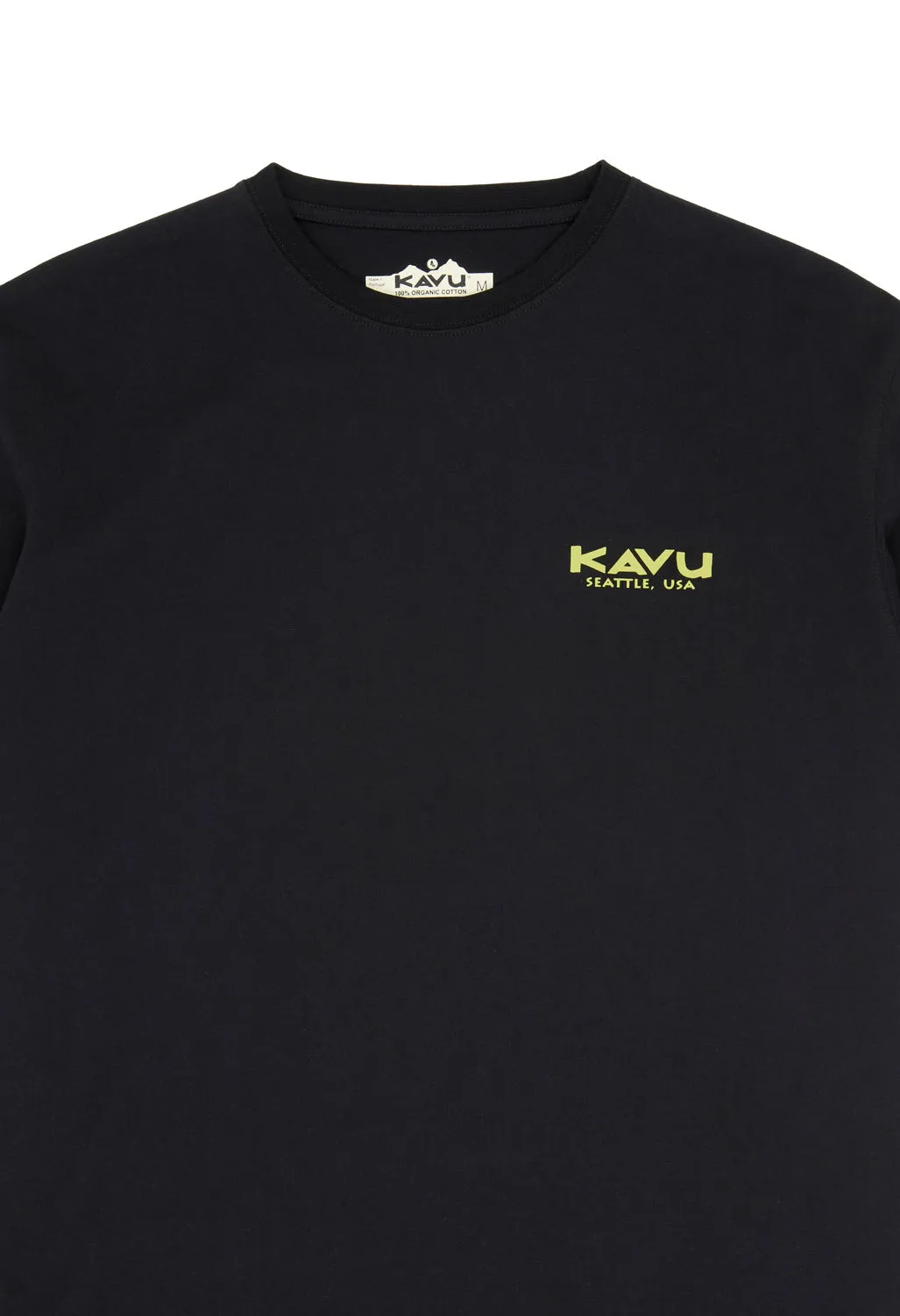 KAVU Men's True Gradient Tee - Black