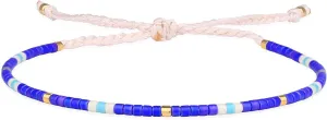 KELITCH Boho-color Crystal Shell Beaded Friendship Bracelets Handmade Strand Bracelet Bangles Jewelry For Summer