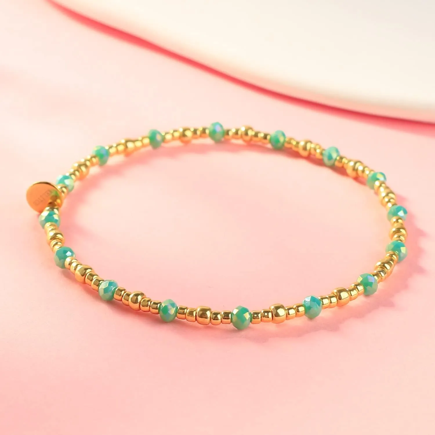 KELITCH Crystal Stretch Bracelets Miyuki Beaded Bracelets Handmade Chic Women Chain Jewelry Bangle