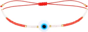 KELITCH New Evil eye Bracelets Handmade Friendship Bracelets Adjustable Bracelets for Womens