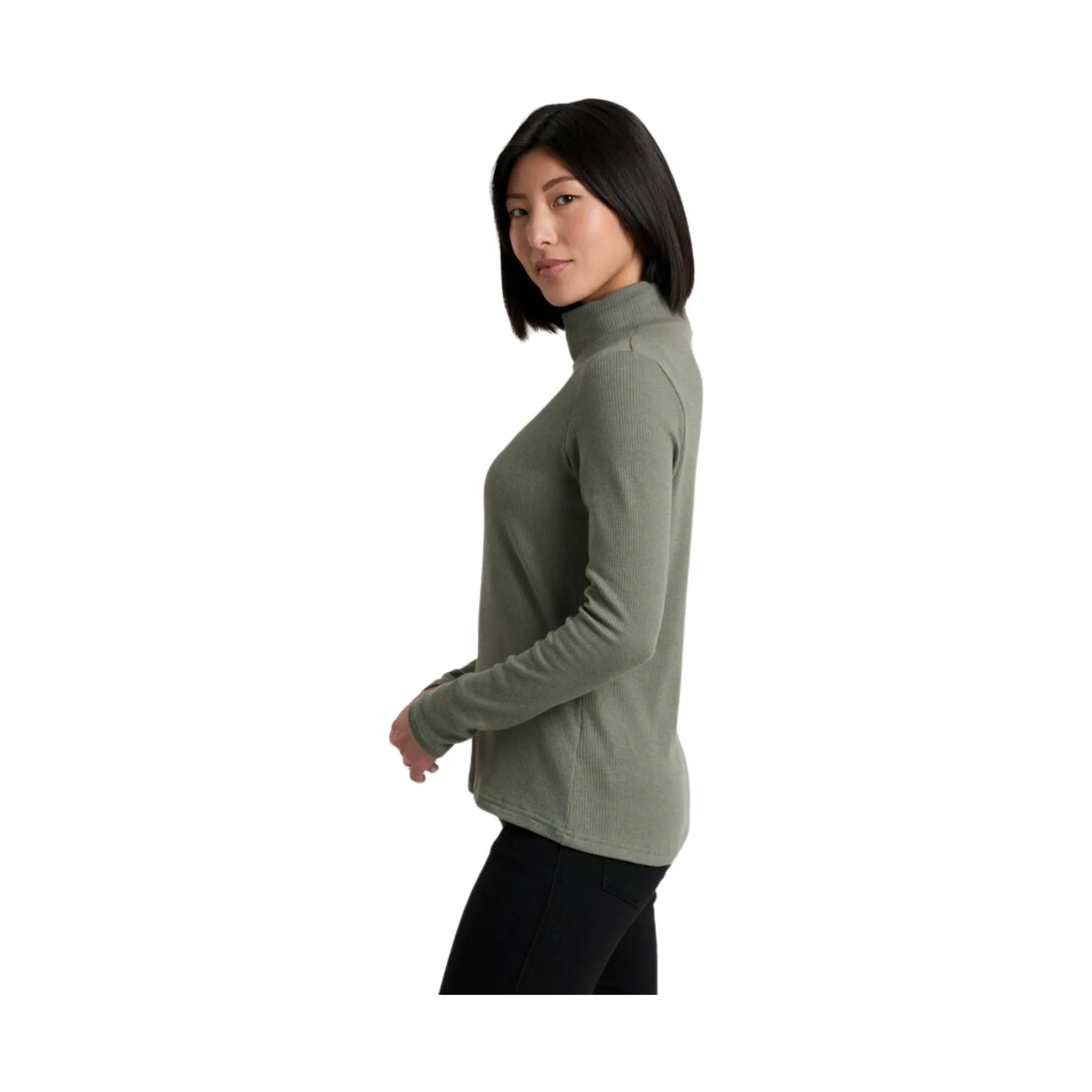 Kuhl Women's Verona Rib Long Sleeve Shirt - Soft Pine