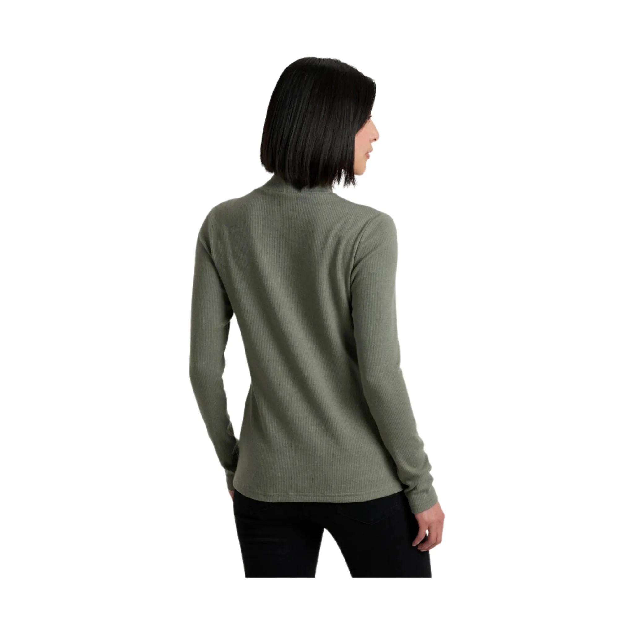 Kuhl Women's Verona Rib Long Sleeve Shirt - Soft Pine