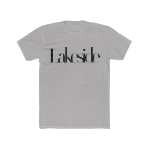 Lakeside Typography Unisex Cotton Crew Tee