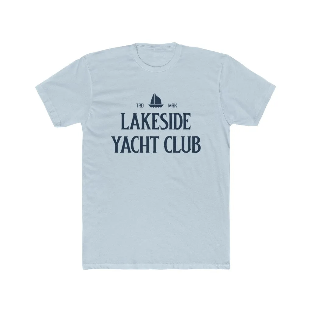Lakeside Yacht Club Unisex Cotton Crew Tee