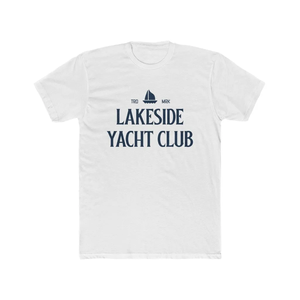 Lakeside Yacht Club Unisex Cotton Crew Tee