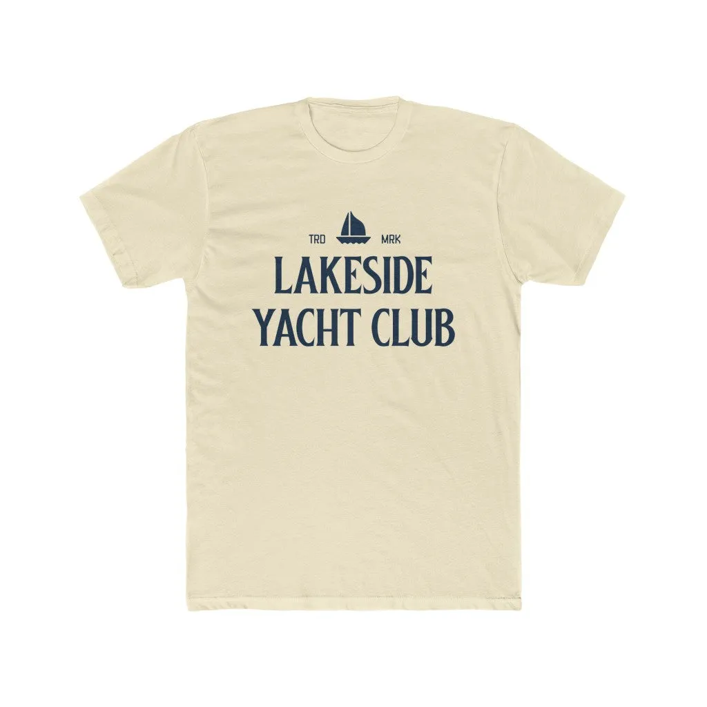 Lakeside Yacht Club Unisex Cotton Crew Tee