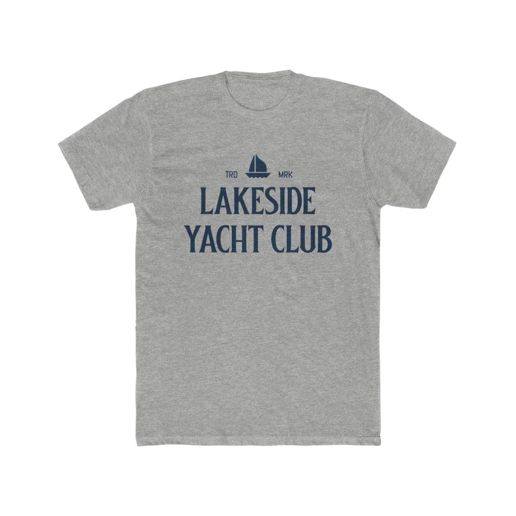 Lakeside Yacht Club Unisex Cotton Crew Tee