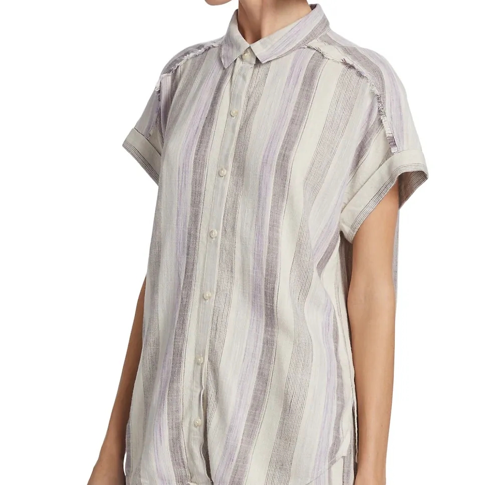 Logan Shirt (Lavender Multi)
