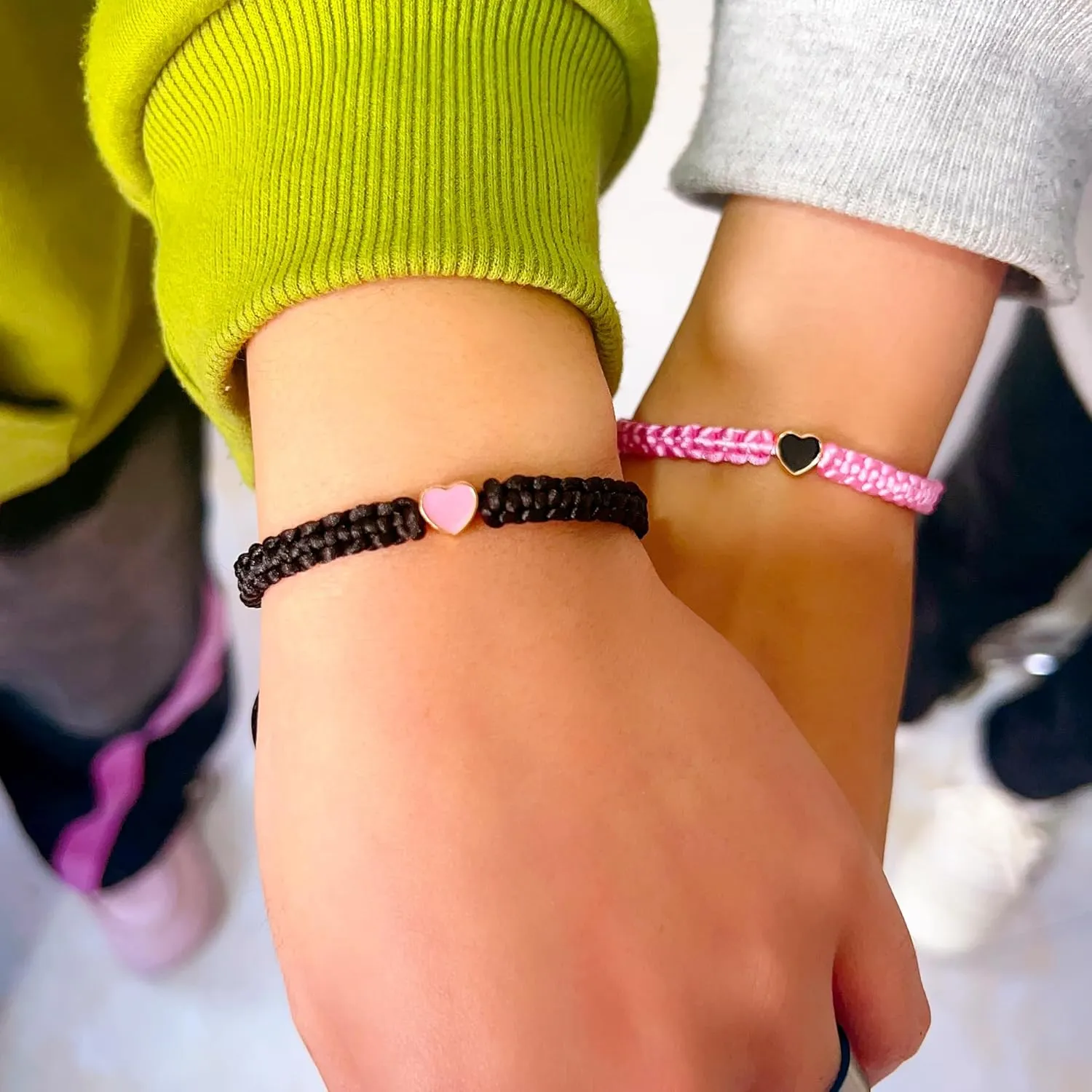 Matching Bracelets for Couples Best Friends Valentines Day for Her Him Heart Bracelet of Fate Relationships Bracelets for Couple