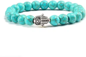 men black lava matte beads natural volcanic stone bracelets bangles women yoga prayer gift hand bracelet