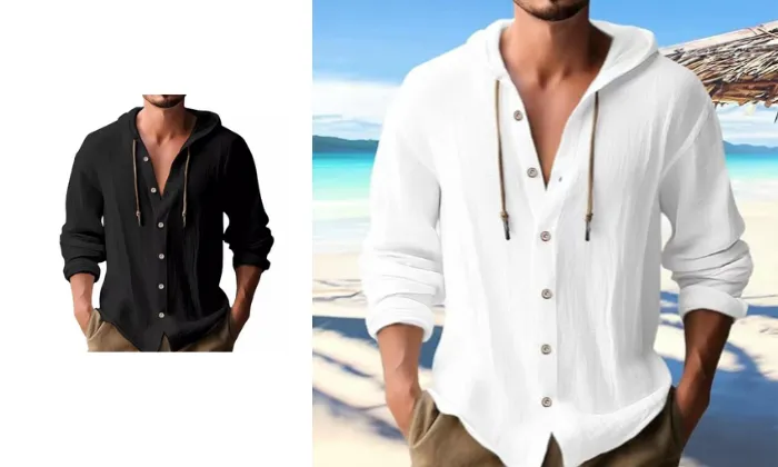 Men's Hooded T-Shirt