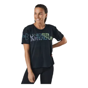 Mesh Geo Graphic SS Black