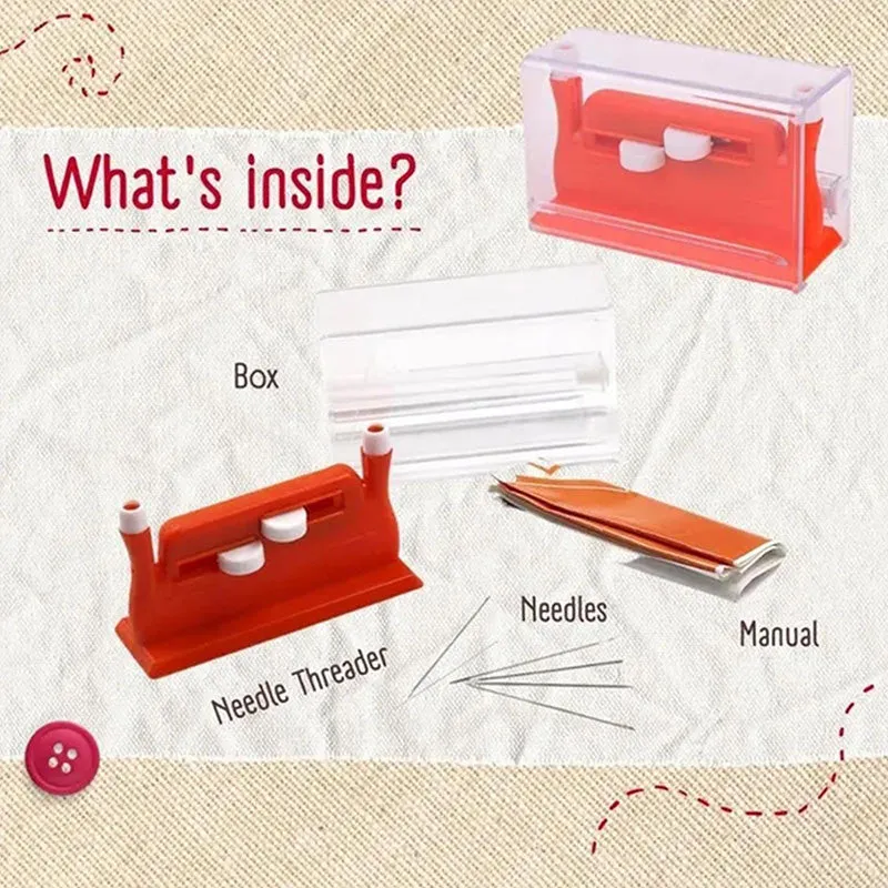 Multi-functional & Double-ended Needle Threader