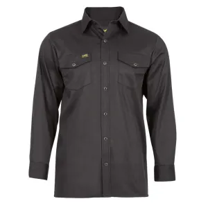 Nats WR400 Men’s Long Sleeve Work Shirt, Stain and Water Repellent, 65% Polyester, 35% Cotton, Durable Construction, Comfortable Fit | Sizes S-3XL