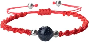 New 2025 Unisex Lucky Red Rope Bracelet Handmade Natural Stone Agate Tiger Eye Beads Bracelets&Bangles Women Men Prayer Wrist Jewelry Fashion Trendy Accessories Creative Gift For Women And Men