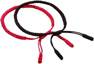 New 2025 Unisex Tibetan Couple Bracelet Lucky Red String Handwoven Knots Men Women Bracelets&Bangles Prayer Rope Best Friend Jewelry Fashion Trendy Accessories Creative Gift For Women And Men