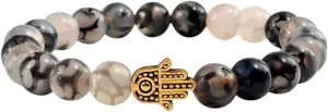 New 2026 Unisex Charms Men Black Lava Matte Beads Natural Volcanic Stone Bracelets Bangles Women Yoga Prayer Jewelry Gift Cute Hand Bracelet Fashion Trendy Accessories Creative For Women And Men