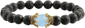 New 2026 Unisex Fashion Natural Stone Crown Beaded Bracelets Handmade Charm Distance Energy Bangles Yoga Lucky Women Men Gifts Prayer Jewelry Trendy Accessories Creative Gift For Women And Men