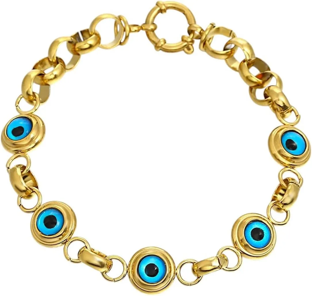 New 2026 Unisex Turkish Lucky Cham Bracelet Classic Amulet Couple Friendship Prayer Bracelets Bangles For Women Men Party Jewelry Findings Gifts Fashion Trendy Accessories Creative Gift And