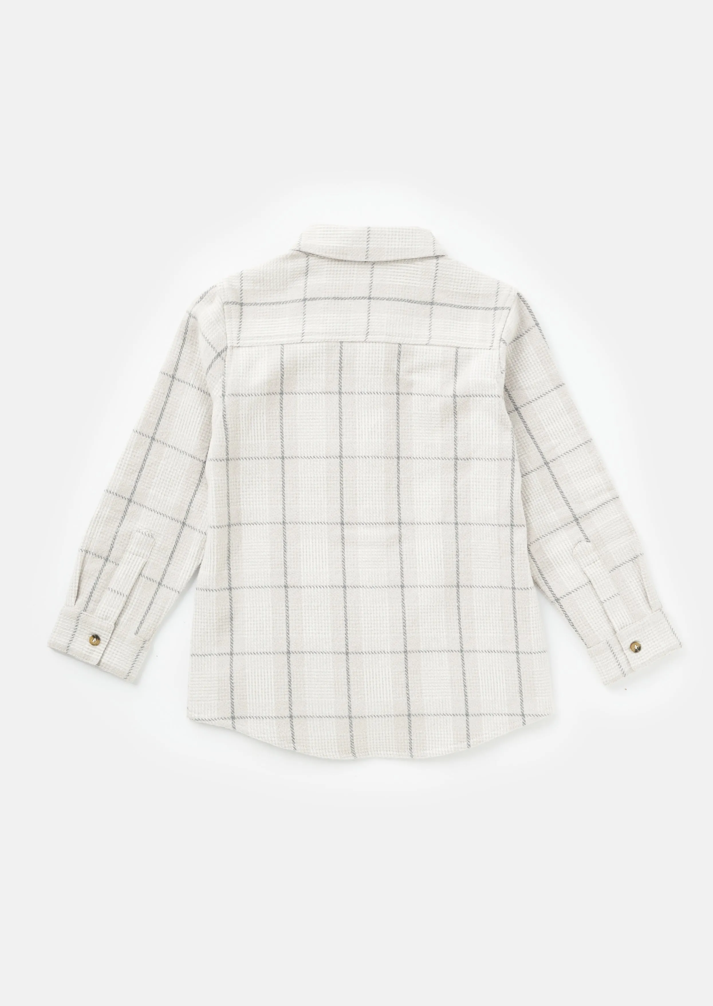 Noah Grey Check Pocket Shirt