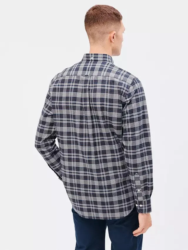 Oxford Shirt - Check - Evening Blue