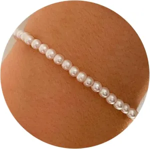Pearl Bracelet-14K Gold Filled Pear Bracelets for women 6.5 2