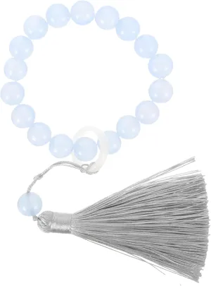 Prayer Beads Bracelet Glass Beads Decorative Rosary Comfortable for Prayer and Worship