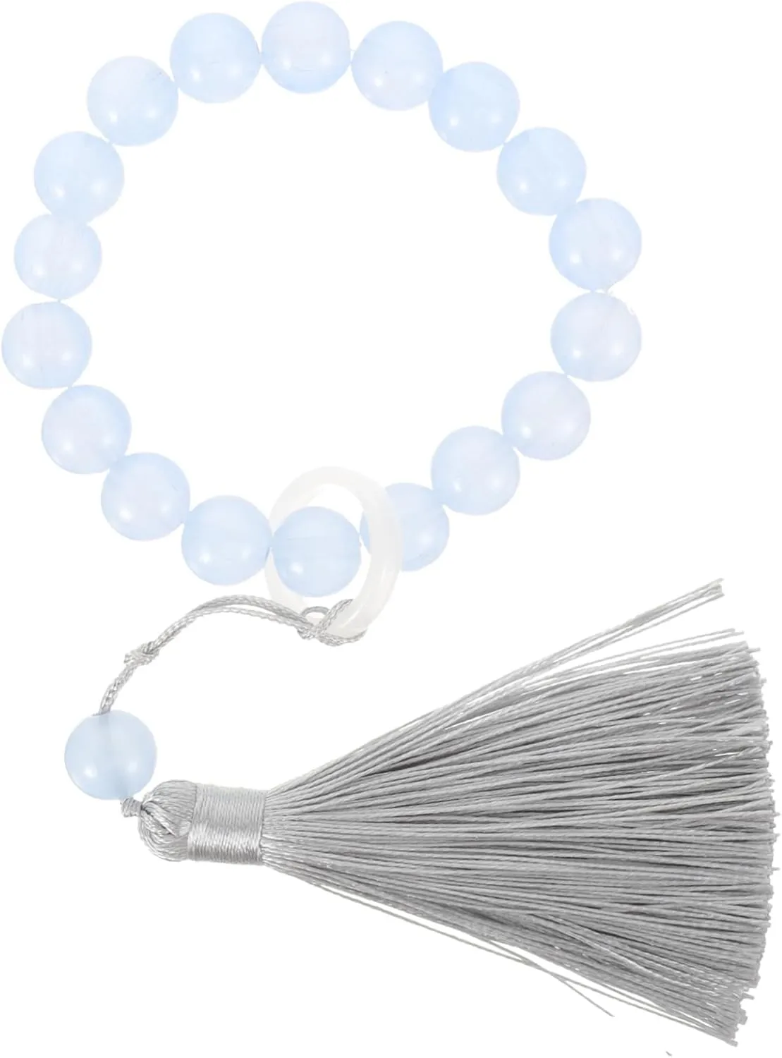 Prayer Beads Bracelet Glass Beads Decorative Rosary Comfortable for Prayer and Worship