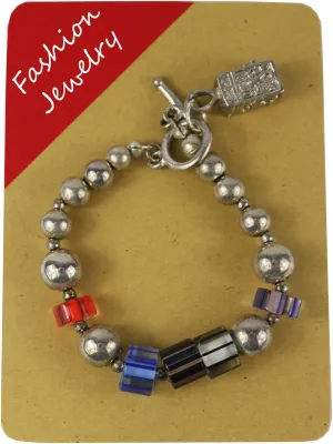 Prayer Box Stretch Bead Bracelet