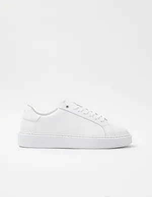 Premium Leather Cupsole White/White