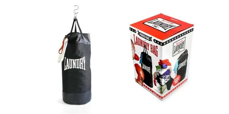 Punch Bag Laundry Bag for Fun and Functional Laundry Use