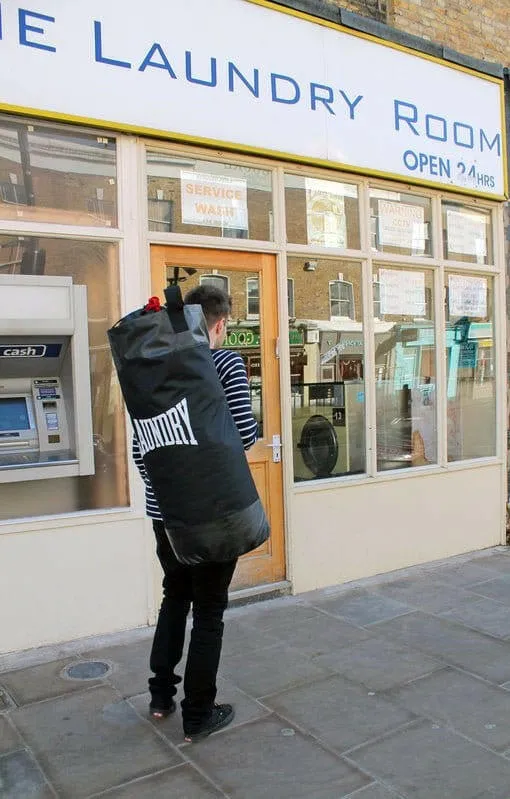 Punch Bag Laundry Bag for Fun and Functional Laundry Use