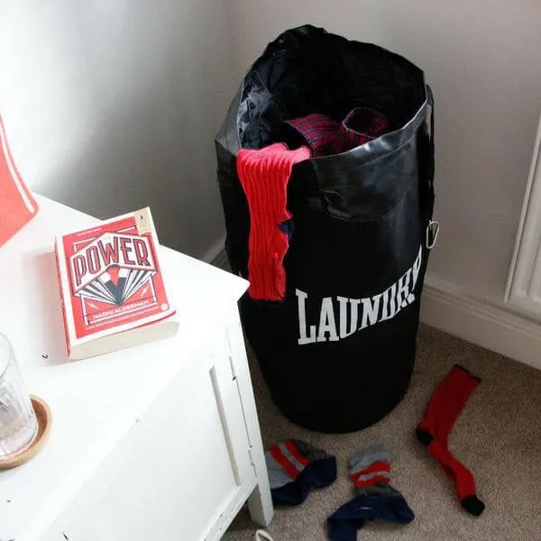 Punch Bag Laundry Bag for Fun and Functional Laundry Use