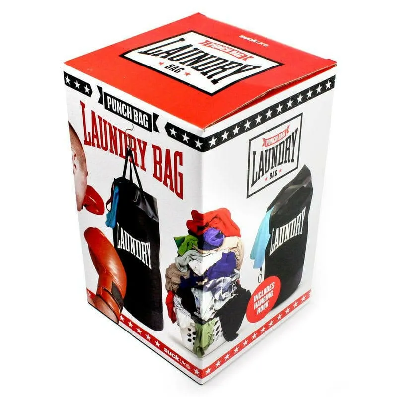 Punch Bag Laundry Bag for Fun and Functional Laundry Use