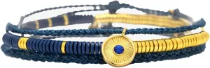 Pura Vida Bracelet Clear Vision Bracelet Stack, 3 Stackable Bracelets for Women