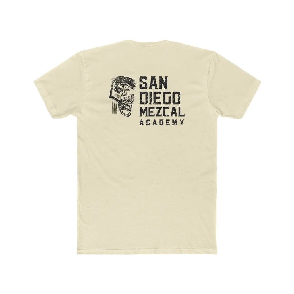 "Mezcal Helps" San Diego Mezcal Academy Unisex Cotton Crew Tee