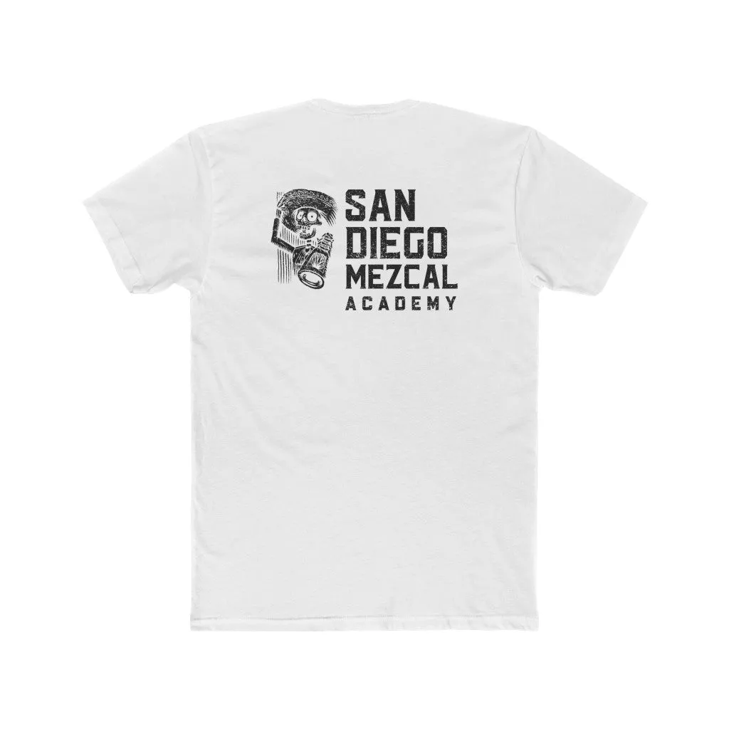 "Mezcal Helps" San Diego Mezcal Academy Unisex Cotton Crew Tee