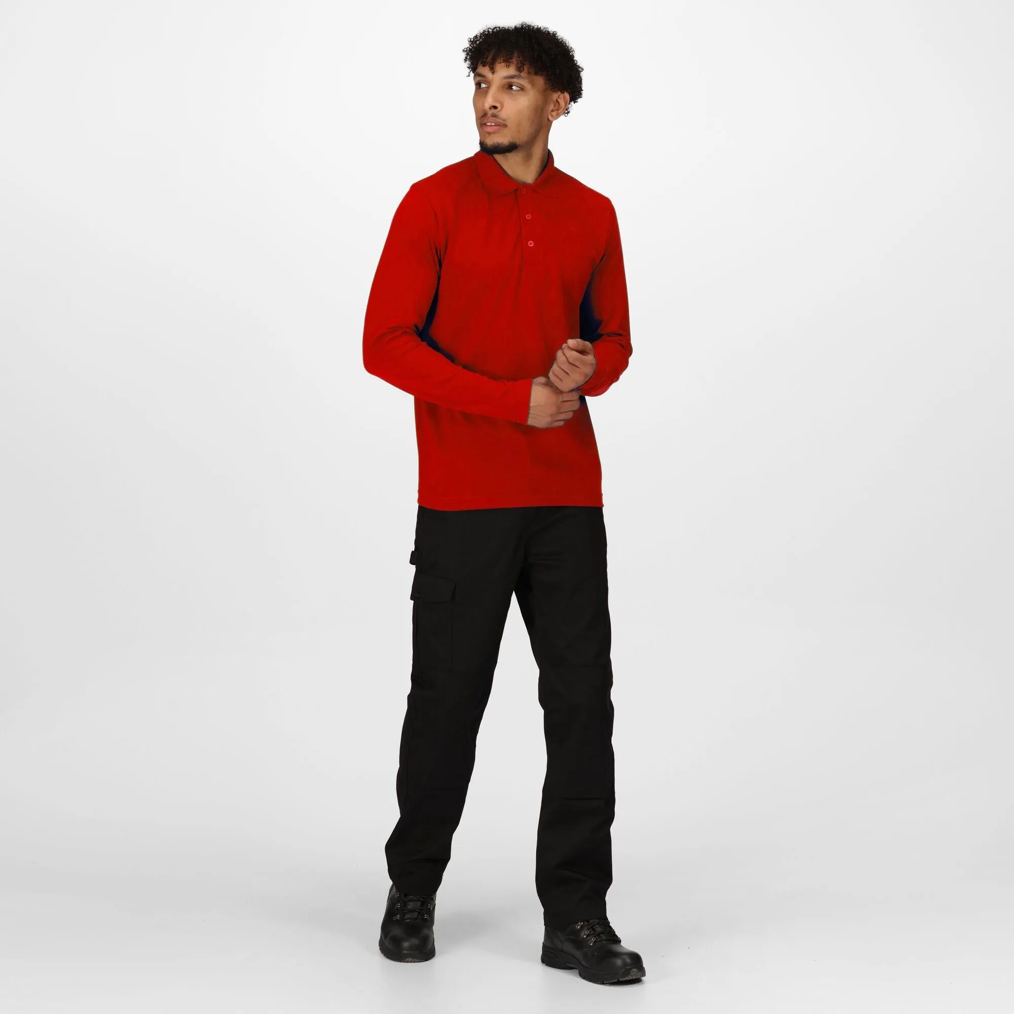 Regatta Professional Pro 65/35 Long Sleeve Polo Shirt TRS222
