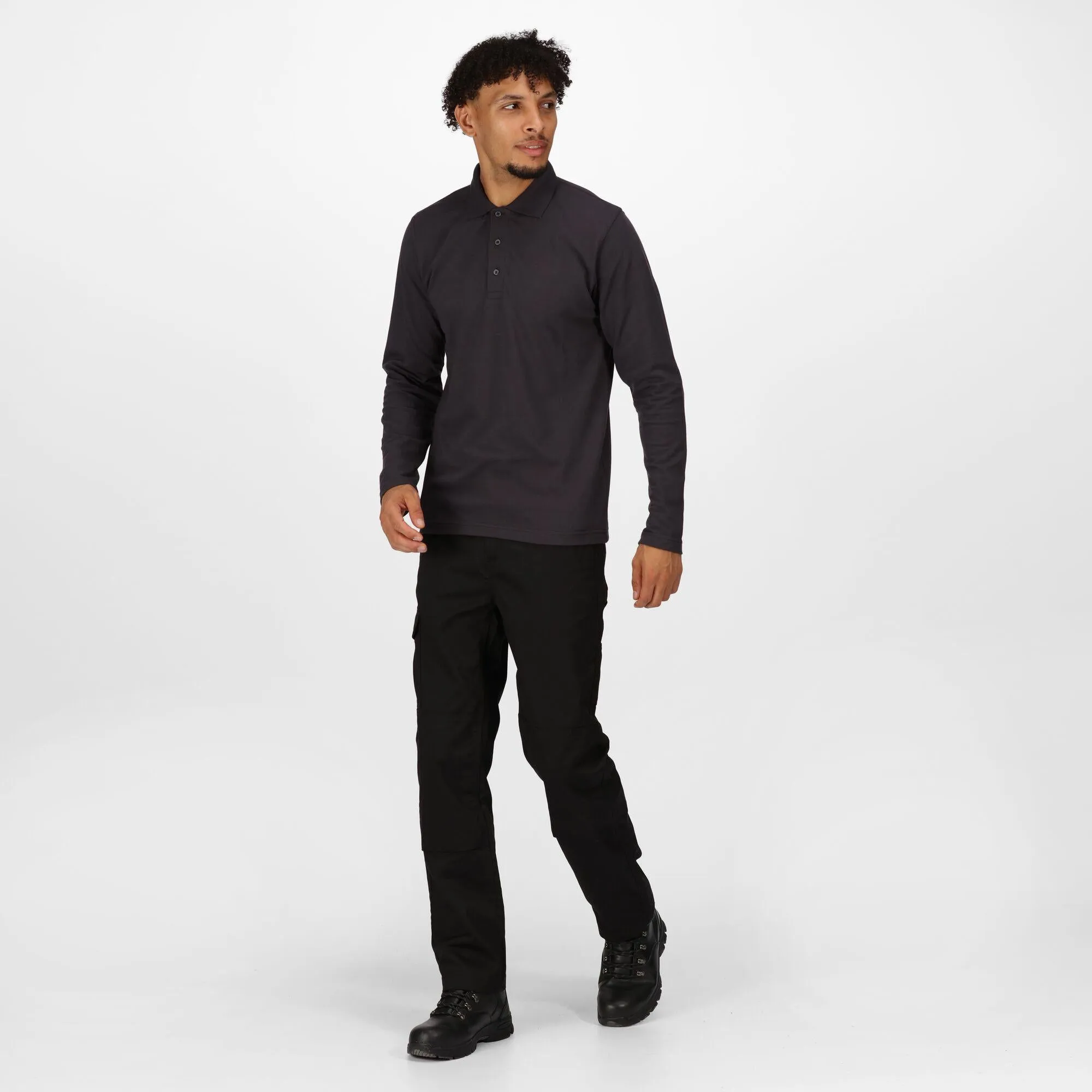 Regatta Professional Pro 65/35 Long Sleeve Polo Shirt TRS222